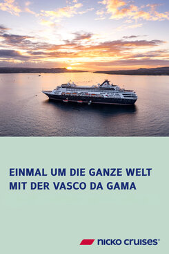 Kreuzfahrtschiff auf See